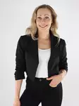 Vila women's short blazer VIHER Cropped black - Women's jackets and blazers - 138800 - 1