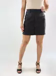 JDY faux leather skirt JDYNEWTHUNDER HW Coated black - Skirts - 139130 - 1