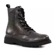 Tamaris women's genuine leather ankle boots 25054-41 pewter - Tamaris ankle boots - 139140 - 1