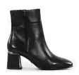 Tamaris women's ankle boots 25341-45 black leather - Tamaris ankle boots - 139290 - 1