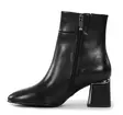 Tamaris women's ankle boots 25341-45 black leather - Tamaris ankle boots - 139290 - 2