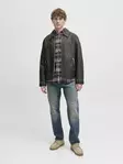 Jack&Jones Jacket JJECASABLANCA pu black - Men's jackets - 139490 - 1