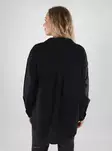 JDY women's dress shirt black/silver foi - Women's shirts and blouses - 139510 - 2