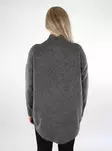 Vero Moda women's sweater Plaza Long medium gray - Women's knitwear - 139520 - 2
