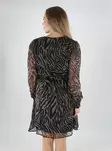JDY patterned dress V-Neck black/walnut - Dresses and tunics - 139770 - 2