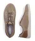 Rieker men's genuine leather sneakers 08315-64 beige - Men's sneakers - 140800 - 3