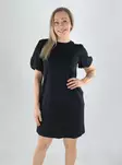 Pieces dress puff black - Dresses and tunics - 141200 - 1