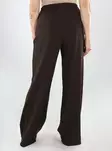 Vila trousers HW WIDE PLEAT coffee bean - Women's trousers - 141390 - 2
