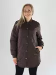 Vila Jacket L/S QUILT JACKET coffee bean - Women's light jackets - 141530 - 1