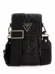 Guess Phone bag Latona flap black - Handbags - 136510 - 1