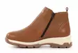 Ilves women's wide last ankle boots 2387-D nappa tan - Women's ankle boots - 136850 - 2