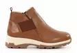 Ilves women's wide last ankle boots 2387-D nappa tan - Women's ankle boots - 136850 - 1