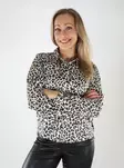 JDY women's shirt tapioca/leo - Women's shirts and blouses - 139400 - 1