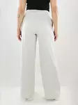 JDY Women's Wide Leg Sweatpants Sweat Pants oatmeal - Women's trousers - 139050 - 2