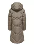 JDY women's long winter coat Padded timber wolf - Women's winter jackets - 139870 - 2
