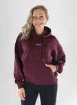 JJXX Hoodie JXSTUDIO VESTERBRO LS RLX HOOD winetasting - Women's hoodies and colleges - 141620 - 1