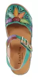 Laura Vita women's sandals Facscineo 02 vert - Women's sandals - 140480 - 3