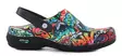 Nursing Care Machine Washable Genuine Leather Work Shoes WG4APF3 Graffiti - Women's work shoes - 115450 - 1