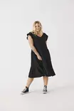 Only Carmakoma Dress May capsleeves black - Dresses and tunics - 133600 - 1
