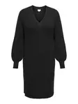 Only Carmakoma Knitted Dress Katia Black - Women's knitwear - 139210 - 5
