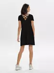 Only Dress back lace up black - Dresses and tunics - 133230 - 2