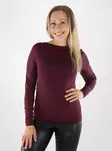 Only women's shirt 2-way Deep Neck winetasting - Women's long sleeved shirts - 139000 - 1