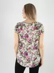 Only women's long t-shirt Top sparklig grape/garden - Women's T-shirts - 140350 - 2