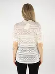 Only women's lace t-shirt O-Neck cloud dancer - Women's T-shirts - 138760 - 2