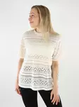 Only women's lace t-shirt O-Neck cloud dancer - Women's T-shirts - 138760 - 1