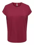 Only Play Curvy T-Shirt Aubree rhohodendro - Womens's sports T-shirts - 141470 - 1