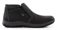 Rieker men's wide-last ankle boots 03673-00 black - Men's ankle boots and boots - 137630 - 1