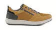 Rieker men's wide-last sneakers 16901-68 yellow - Men's walking shoes - 140890 - 3