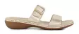 Rieker women's genuine leather mules 65957-90 gold - Rieker mules - 138240 - 1