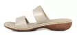 Rieker women's genuine leather mules 65957-90 gold - Rieker mules - 138240 - 2