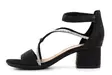 Rieker women's party sandals 64654-00 black - Rieker women`s sandals - 137950 - 3