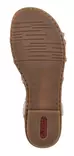 Rieker Sandals 64270-90 bronze - Rieker women`s sandals - 140590 - 4