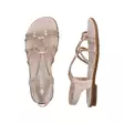 Rieker Sandals 64270-90 bronze - Rieker women`s sandals - 140590 - 3