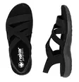 Rieker women's sandals 64857-00 black - Rieker women`s sandals - 140620 - 3