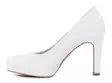Tamaris Pumps/High heels 22426-41 matt white - Women's pumps and high heels - 135390 - 2