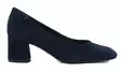 Tamaris pumps 22437-47 navy suede - Tamaris high heels - 141540 - 1