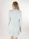 Vero Moda dress/tunic 3/4 gray mist/snow white - Dresses and tunics - 138560 - 2