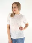 Vero Moda women's t-shirt Lace snow white - Women's T-shirts - 136400 - 1