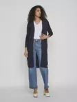 Vila women's long cardigan Ril Long total eclipse - Women's knitwear - 137880 - 1