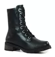Vintro women's leather ankle boots 365 Aurora metal vintage green - Women's ankle boots - 139650 - 1