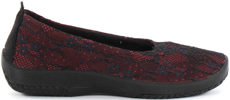 Arcopedico Walking Shoes L15, Black/Red - Women's walking shoes - 123050 - 1