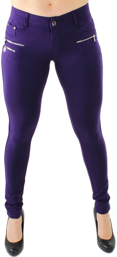 Drome Zipper pants blum - Women's trousers - 115750 - 3