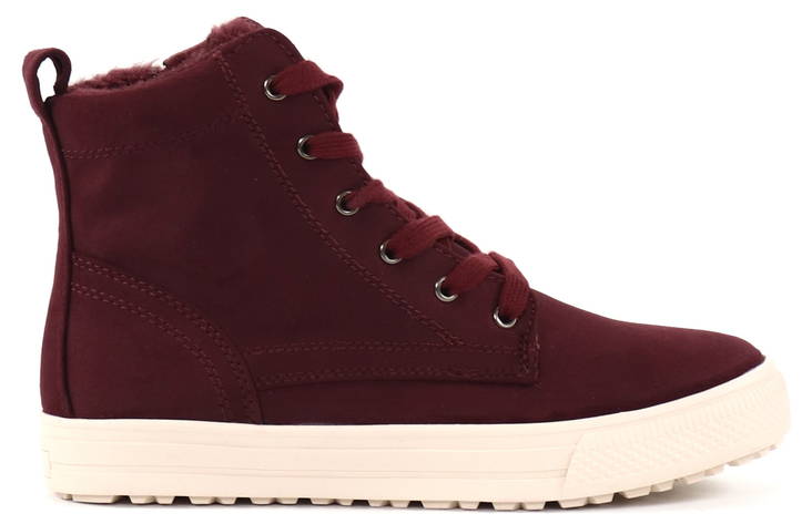 Duffy Ankle Boots 73-43281 bordo - Women's ankle boots - 129490 - 1