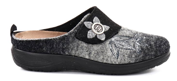 Fly Flot Slippers 584 grigio - Women's slippers - 132340 - 1