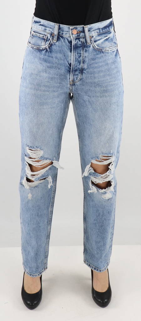 JDY Jeans hw boyfriend, light blue - Women's jeans - 130110 - 1