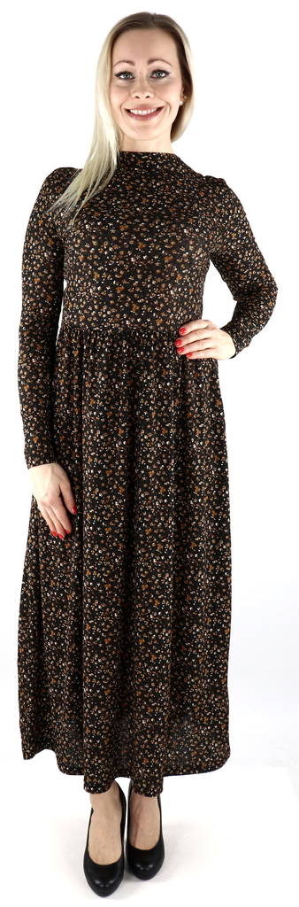 JDY Dress, black/repeat flower - Dresses and tunics - 129920 - 1